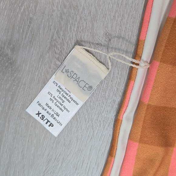 NEW L Space x Seaesta Seaside Gingham Women Buttom swim sz XS - Picture 4 of 8